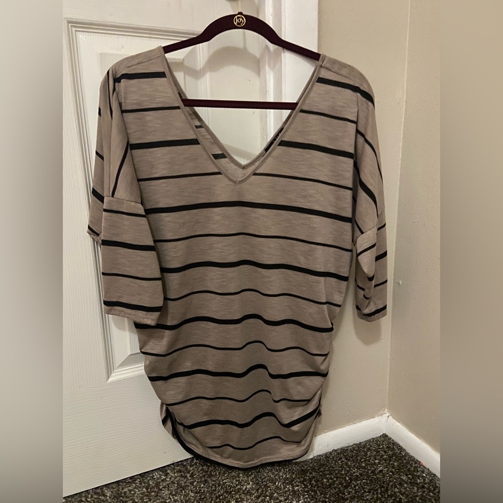 V neck shirt